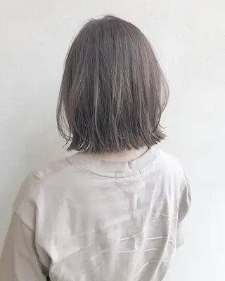 ミディアム カラー nakahara madokaのヘアスタイル