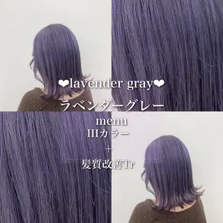 ミディアム カラー トレンドレイヤー No.1/KOHEIのヘアスタイル