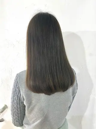 セミロング カラー Aujuaソムリエ 🎨‎♡HARUのヘアスタイル