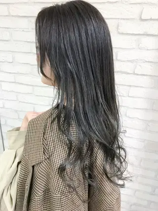ロング カラー 横浜🍒ルーツカラー エクステ/RIEのヘアスタイル