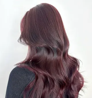 ロング ハイトーン/韓国ヘア senaのヘアスタイル