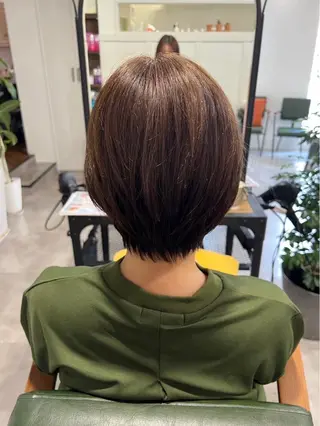 カラー 平尾/艶カラー/フェ ードカット/中川誠大のヘアスタイル