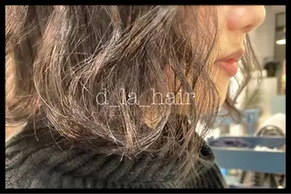 ミディアム カラー ヘアアレンジ 【艶髪×韓国風】 毛流れ職人 RYOのヘアスタイル