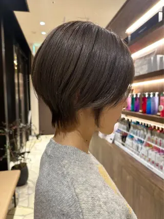 ショート カラー 中尾 碧斗のヘアスタイル