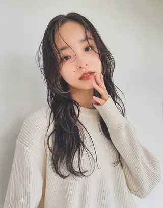 ロング カラー ボブ/透明感カラー 🌿栄🌿kouneのヘアスタイル