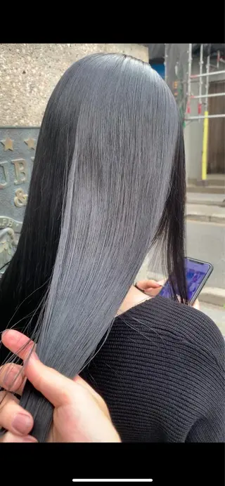 ロング カラー れい🫧 ハイトーン特化のヘアスタイル
