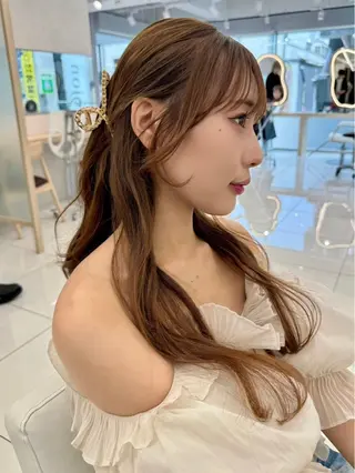 ロング 【韓国ヘア】公式 🇰🇷Ash中野のヘアスタイル
