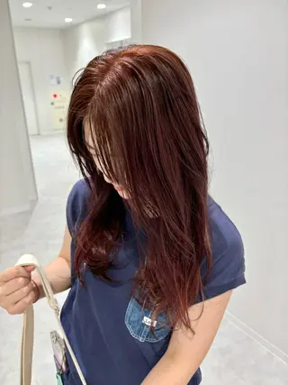 セミロング カラー ヘアアレンジ iena渋谷 /ゆーこのマツエク・マツパデザイン