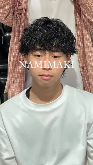 ショート メンズパーマ/縮毛 超特化/tomokiのヘアスタイル