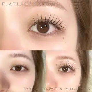 マツエク・マツパ MicoNoa Asamiのマツエク・マツパデザイン