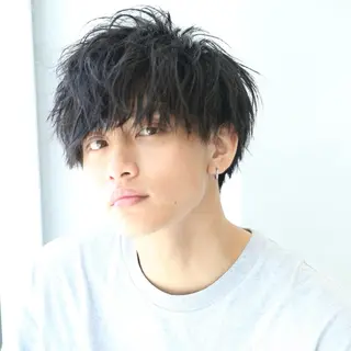 ショート パーマ メンズ 柏メンズ特化 THE3rdHAIRのヘアスタイル