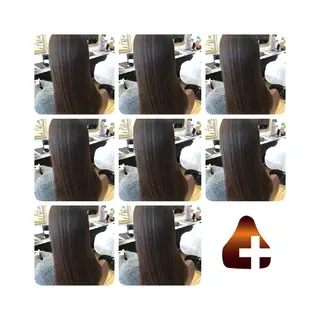 ロング カラー 髪の病院  ルーミールームのヘアスタイル