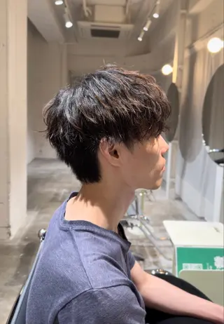 メンズ 新城 駿之介のヘアスタイル