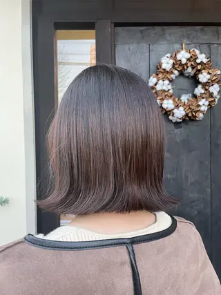 ミディアム 三國 栞音のヘアスタイル