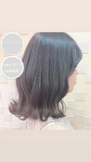 ミディアム 副店長　山本 竜司のヘアスタイル
