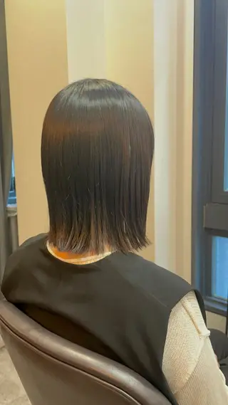 パーマ ボブ/髪質改善/ soiナカジママドリのヘアスタイル