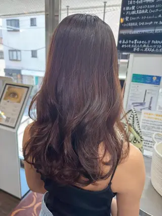 ロング 美髪髪質改善✨ 店長 天城由香のヘアスタイル