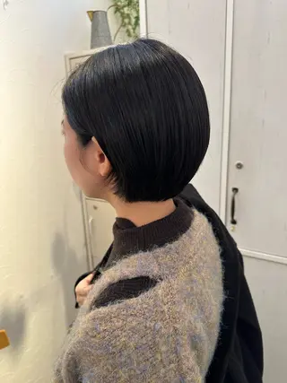 ショート カラー 👑銀座ショート/ 絶壁補正/金子涼👑のヘアスタイル