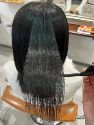 ショート カラー 髪質改善アンジュール かのんのヘアスタイル