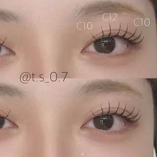 マツエク・マツパ 名古屋eyelist hoshinoのマツエク・マツパデザイン