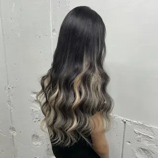 ロング カラー 🧡艶髪ちゅるん髪 🫧🧡YUKI❄️のヘアスタイル