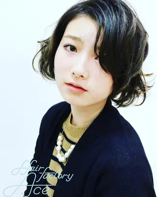 ショート 所渉/韓国レイヤー /ウルフカットのヘアスタイル