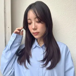 ロング 💧艶髪ストレート ✨ロング／府川直樹のヘアスタイル