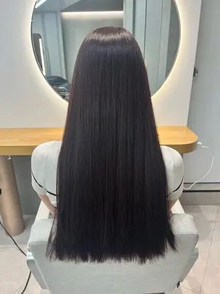 ロング カラー 碓氷 梨乃のヘアスタイル