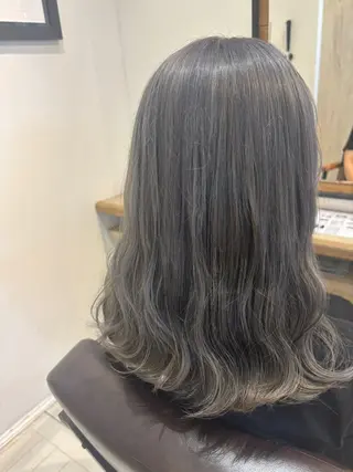 セミロング EARTH中島 秋桜久のヘアスタイル