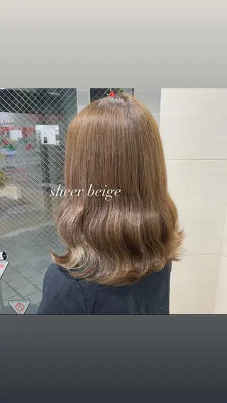 ロング カラー ヘアアレンジ 代表🎀 ふわモテ愛 され髪🩷yumiのヘアスタイル