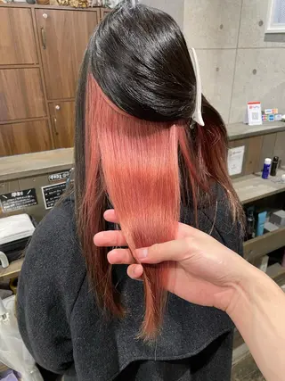 ロング カラー 藤田 清志のヘアスタイル