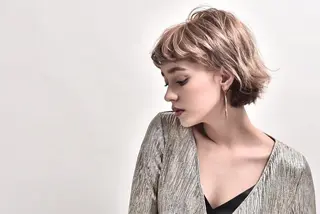 ミディアム カラー パーマ ヘアアレンジ メンズ キッズ ネイル マツエク・マツパ EnBlesS西宮 マンツーマン神道有基のヘアスタイル