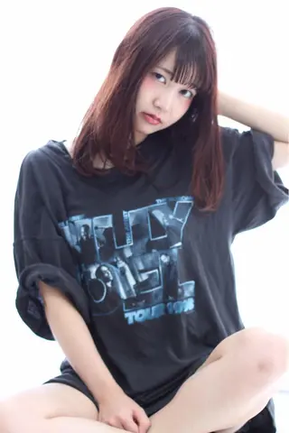 ロング カラー 安達 俊亮のヘアスタイル