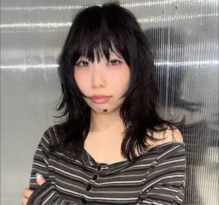 セミロング Rena✴︎トレンド ×スタンダードMIXのヘアスタイル