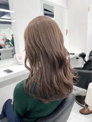 ロング カラー ハイトーン/韓国 レイヤー/るか🎀のヘアスタイル
