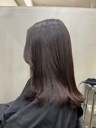 ミディアム カラー 中園康 /カラー/ブリーチのヘアスタイル