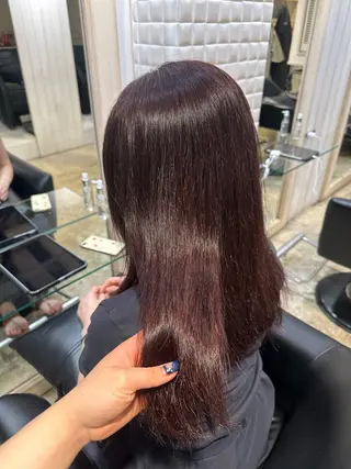 ミディアム HUMANあすか /レディースカットのヘアスタイル