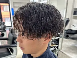 パーマ メンズ 🔥波巻き/ツイスパ 特化🔥メンズパーマのヘアスタイル