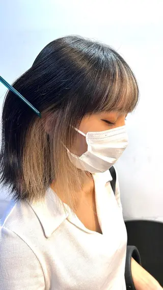 ミディアム 酸性ストレート 🇰🇷しゅうのヘアスタイル