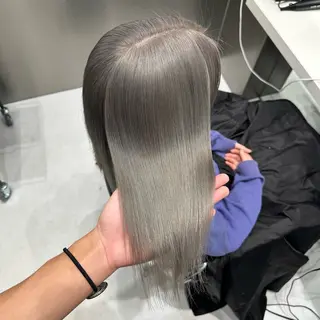 セミロング カラー ✨髪質改善艶カラー✨ リュウトのヘアスタイル