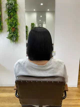 ミディアム カラー 髪質改善・縮毛矯正 💎ASUKAのヘアスタイル