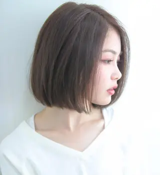 ショート カラー パーマ ショートボブ髪質改善 縮毛矯正のプロ山道潤のヘアスタイル