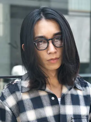 ミディアム パーマ [メンズパーマ特化] 棚橋大翔のヘアスタイル