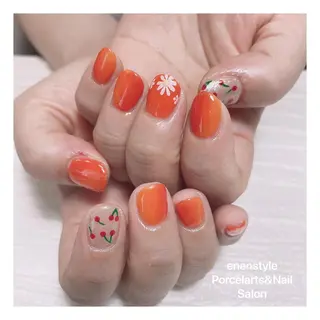 ミディアム ネイル 👑enen style👑のネイルデザイン