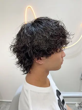 パーマ メンズ メンズ特化/ツイスパ 朝ラクセット 颯のヘアスタイル