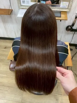 ロング 🫧縮毛矯正 かとうよしき🫧のヘアスタイル