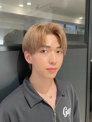 カラー メンズ 青木 奏楽のヘアスタイル