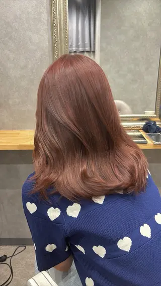 セミロング カラー 透明感カラー/ ブリーチ無し/RYOのヘアスタイル