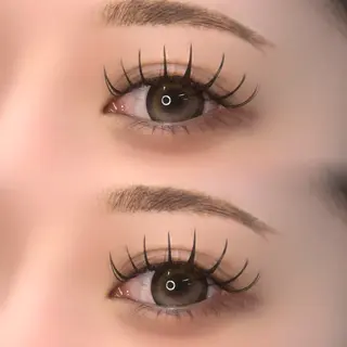 マツエク・マツパ 本日空きあり！心斎橋 limo/RIKAのマツエク・マツパデザイン