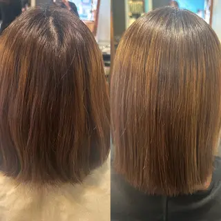 ミディアム 安達 望のヘアスタイル